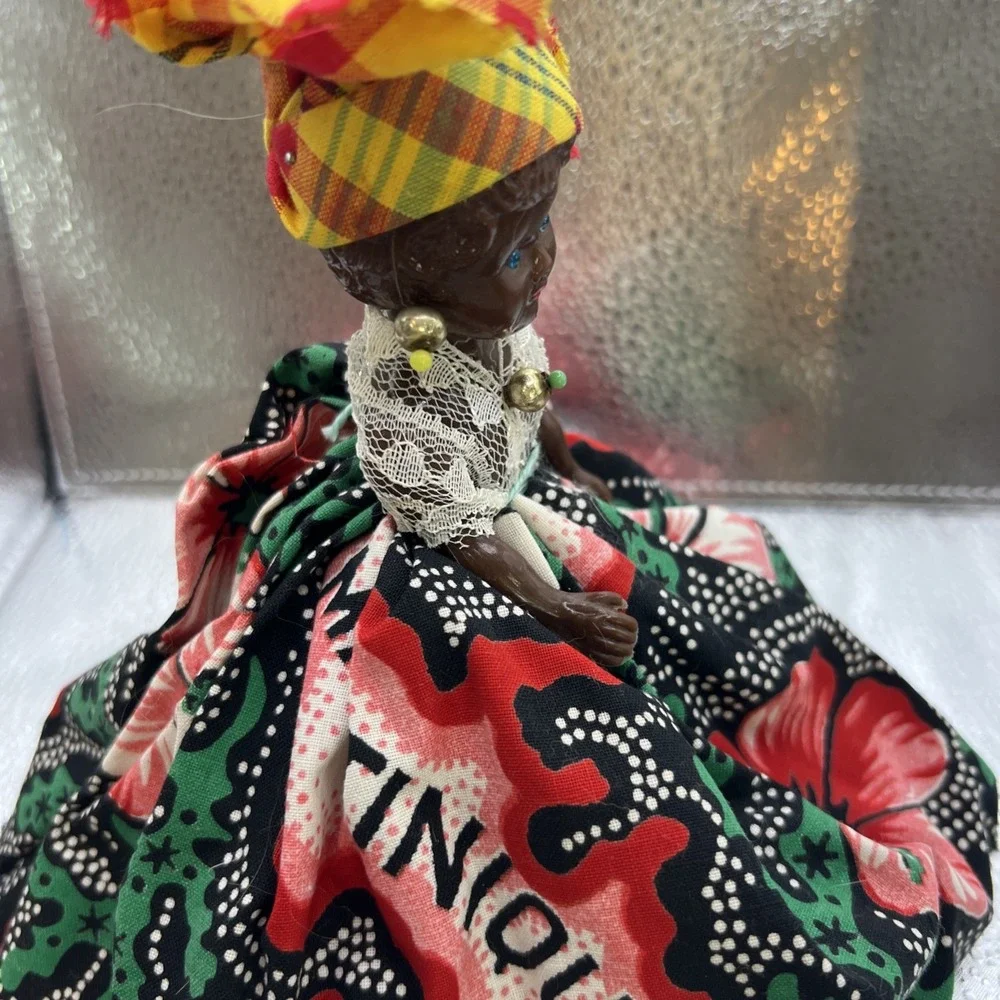 Vtg JAMAICA/THE‎ ISLANDS International Souvenir African Collectors Doll 6